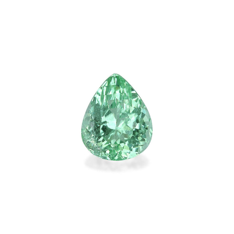 帕拉伊巴电气石 taille 梨子 绿色 3.06 carats