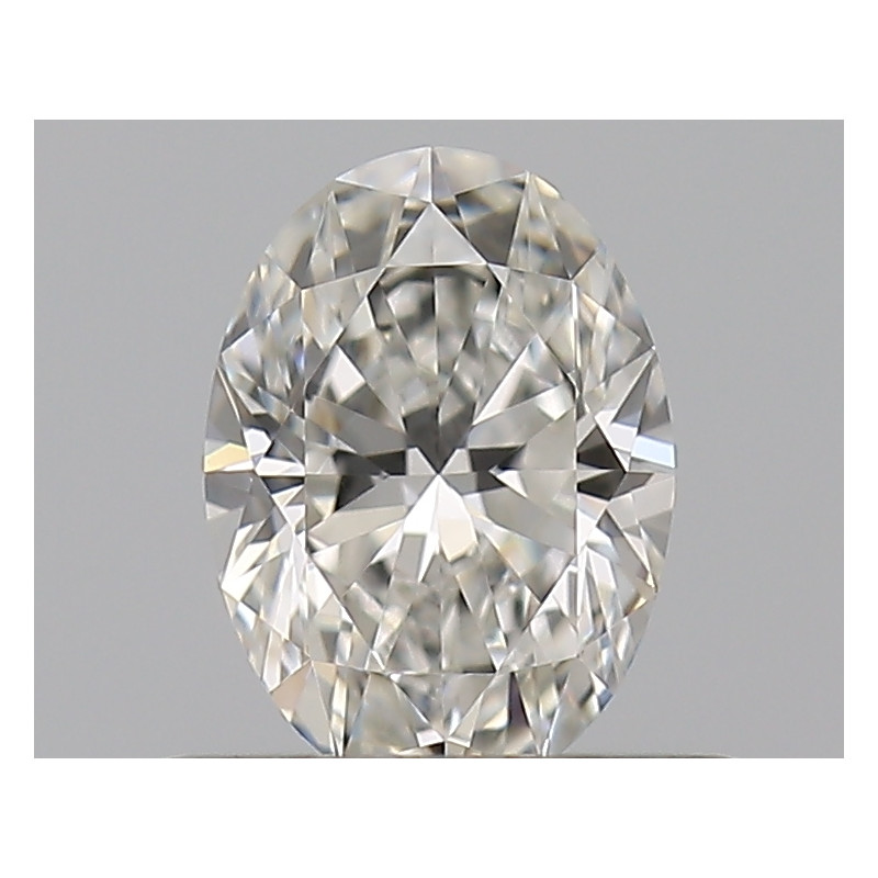 الماس على شكل بيضاوي بوزن 0.4 قيراط