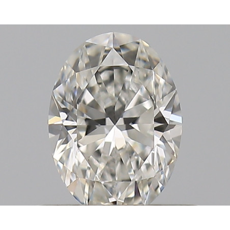 الماس على شكل بيضاوي بوزن 0.4 قيراط