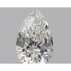 الماس على شكل كمثرى بوزن 0.3 قيراط