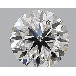 الماس بشكل دائري بوزن 0.5 قيراط