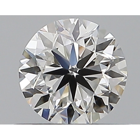 الماس بشكل دائري بوزن 0.5 قيراط