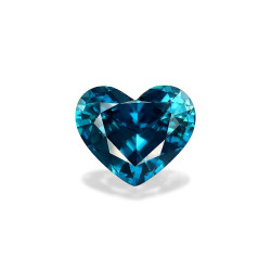 蓝锆石 taille 心脏 钴蓝色 18.52 carats