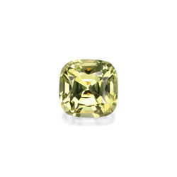 Chrysoberyl kussen geslepen Lemon Yellow 2.12 karaat