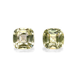 金绿宝石 taille 靠垫 青柠绿 2.19 carats
