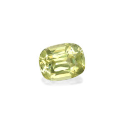 Chrysoberyl kussen geslepen Lemon Yellow 5,26 karaat