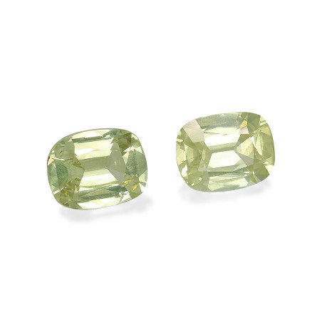 Chrysoberyll lengte KISSEN Zitronengelb 4.32 karaten