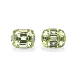 金绿宝石 taille 靠垫 青柠绿 3.46 carats