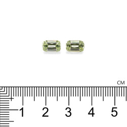 Chrysoberyl Lime Green kussen geslepen 2,66 karaat