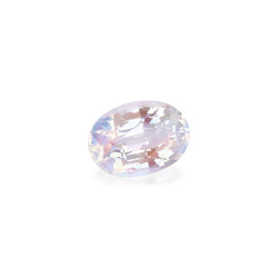 ovaalvormige witte regenboog maansteen van 6,90 karaat