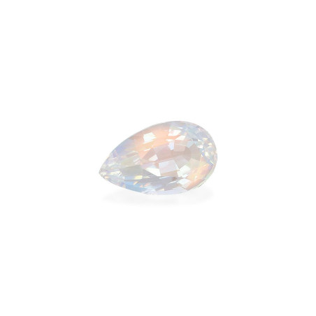 Pear-cut rainbow moonstone  10.97 carats