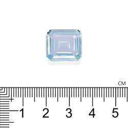 Rechthoekig geslepen Aquamarijn Baby Blauw 9.55 karaat