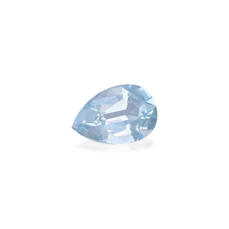Pear-cut Aquamarine Sky Blue 3.57 carats