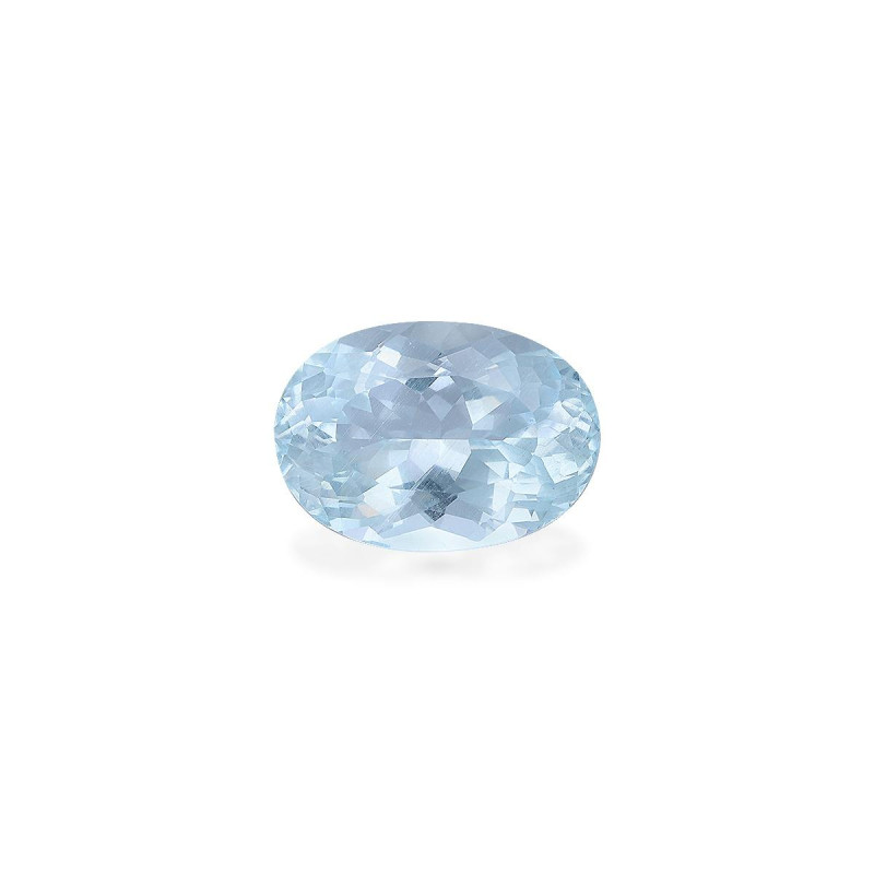 Aguamarina taille OVALE Bleu Ciel 6.54 carats