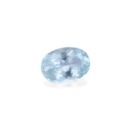 OVAL-cut Aquamarine Sky Blue 6.54 carats