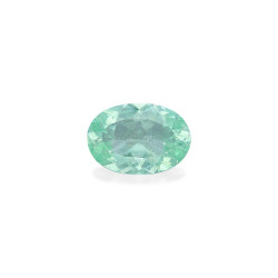 Ovale geslepen Paraiba-toermalijn Cotton Green 11.94 karaat
