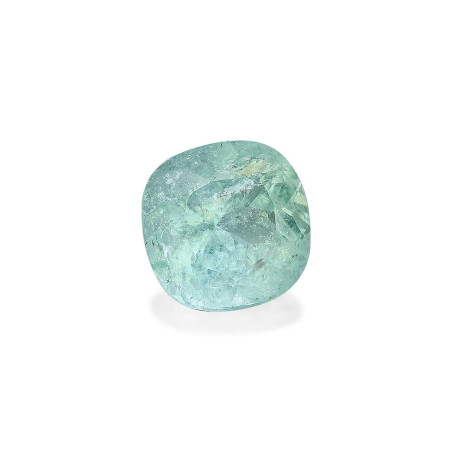 CUSHION-cut Paraiba Tourmaline Cotton Green 2.14 carats