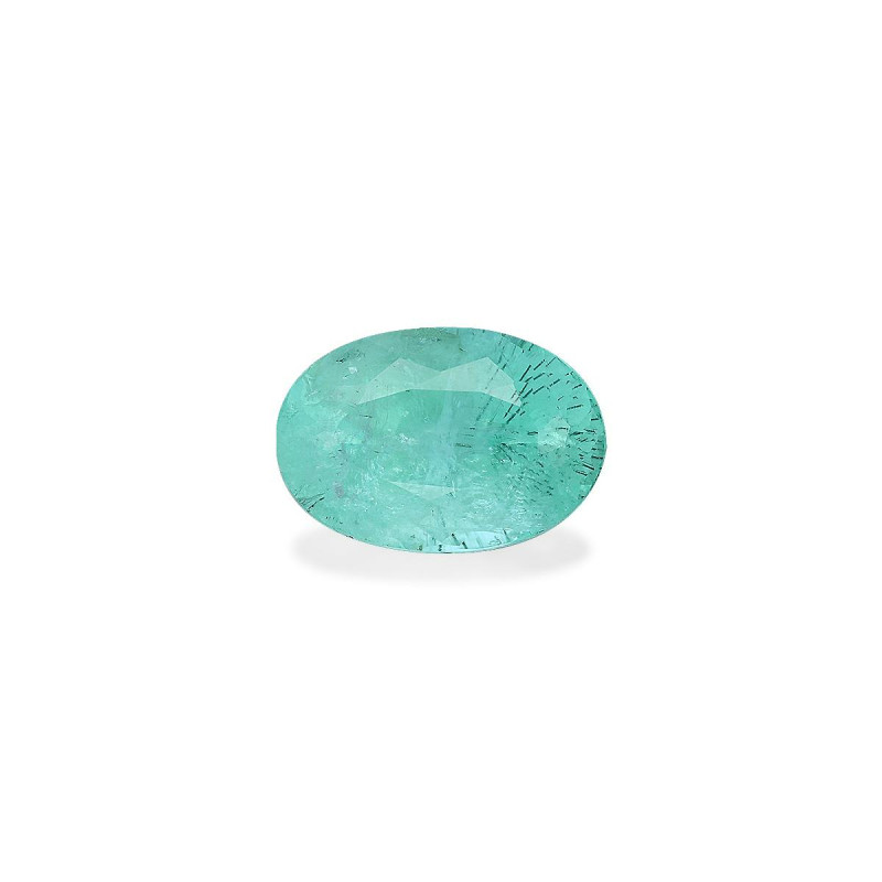 Tourmaline Paraiba lengte OVAL Gr&uuml;n 5.53 karaten