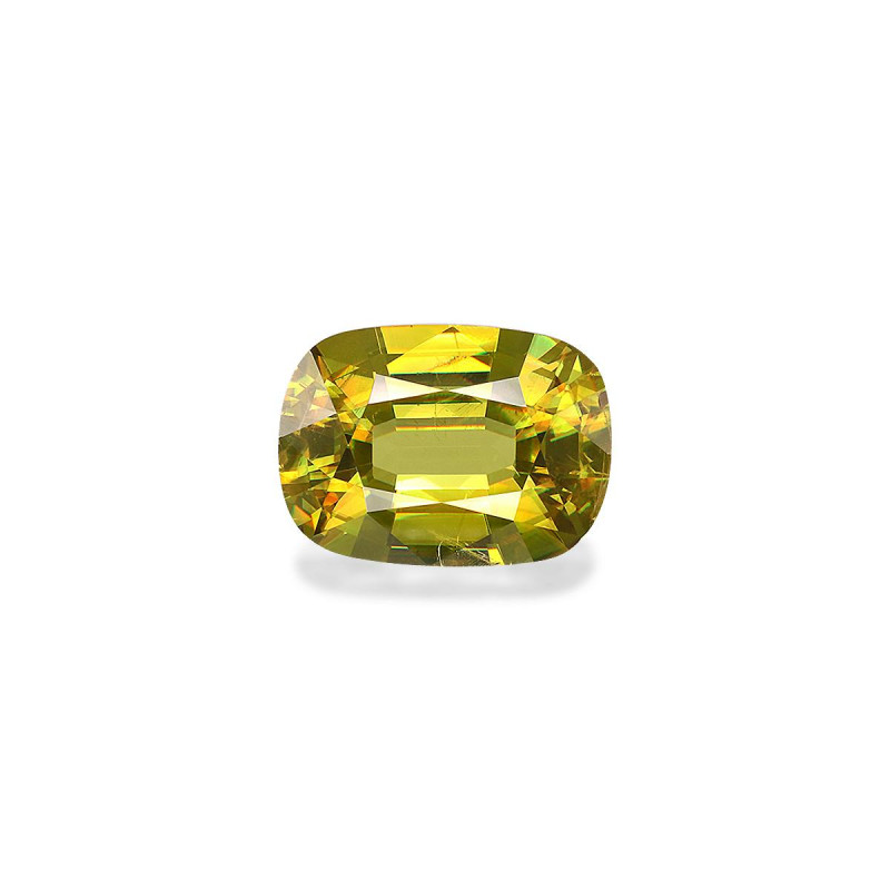 Sphene taille COUSSIN Lime Green 7.89 carats