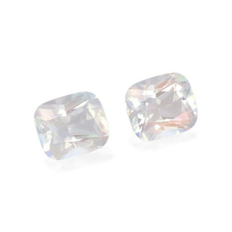 rainbow moonstone taille COUSSIN VERT 4.49 carats