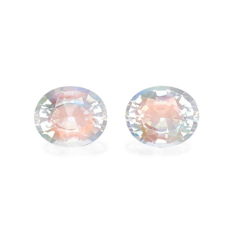 OVAL-cut rainbow moonstone  6.83 carats