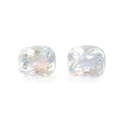 regenboog maansteen kussenmaat wit 2.97 karaat