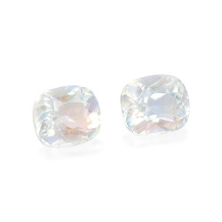 regenboog maansteen kussenmaat wit 2.97 karaat