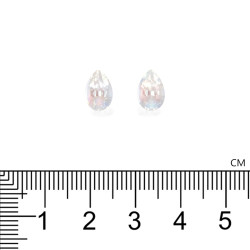 regenboog maansteen peervormig wit 2,98 karaat