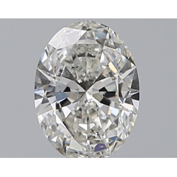 الماس على شكل بيضاوي بوزن 0.53 قيراط