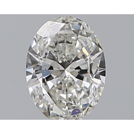 الماس على شكل بيضاوي بوزن 0.53 قيراط