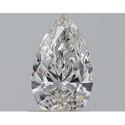 الماس على شكل كمثرى بوزن 0.65 قيراط