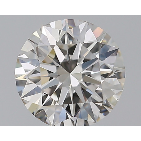 الماس بشكل دائري بوزن 0.75 قيراط