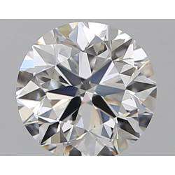 الماس بشكل دائري بوزن 0.5 قيراط