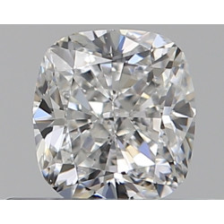 الماس على شكل وسادة بوزن 0.46 قيراط