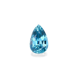 Zircon Bleu taille Poire 蓝色...