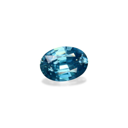 Zircon Bleu taille OVALE Bleu 4.50 carats