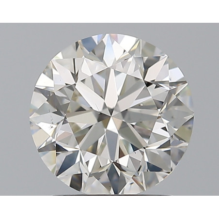 الماسة بشكل دائري بوزن 2 قيراط