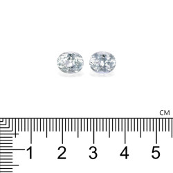 Ovale Paraiba Toermalijn Lichtblauw 3.72 karaat