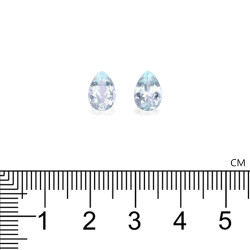 Paraiba Toermalijn Baby Blauwe Peer gesneden 2.52 karaat