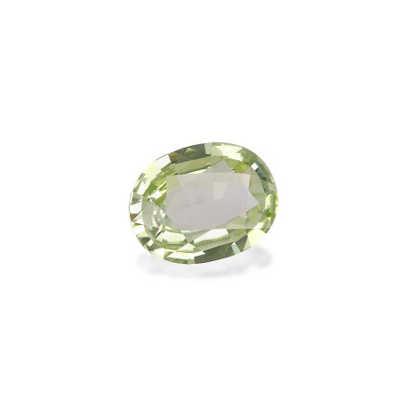 铜电气石 taille 椭圆形 青柠绿 1.08 carats
