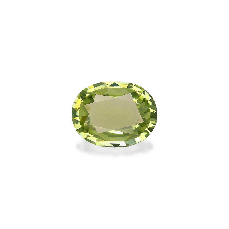 铜电气石 taille 椭圆形 青柠绿 1.87 carats