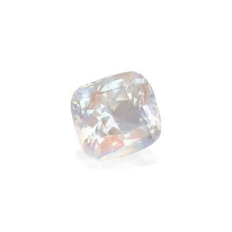 CUSHION-cut rainbow moonstone White 7.14 carats