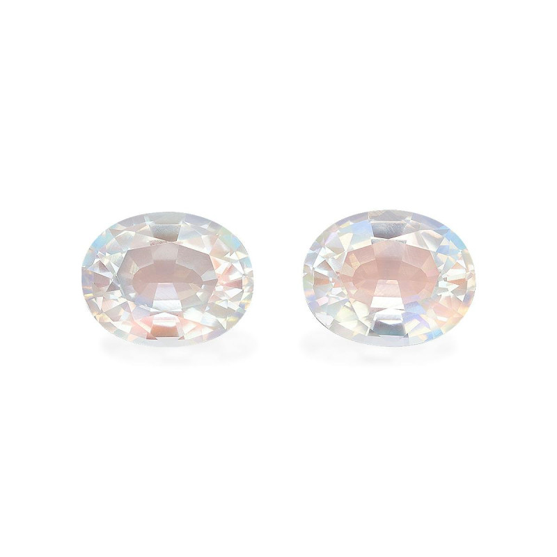 OVAL-cut rainbow moonstone  11.72 carats