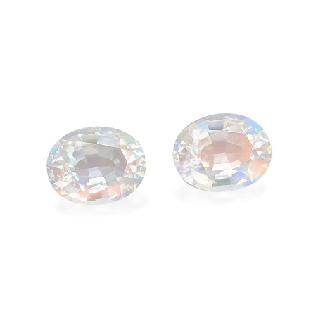 OVAL-cut rainbow moonstone  11.72 carats