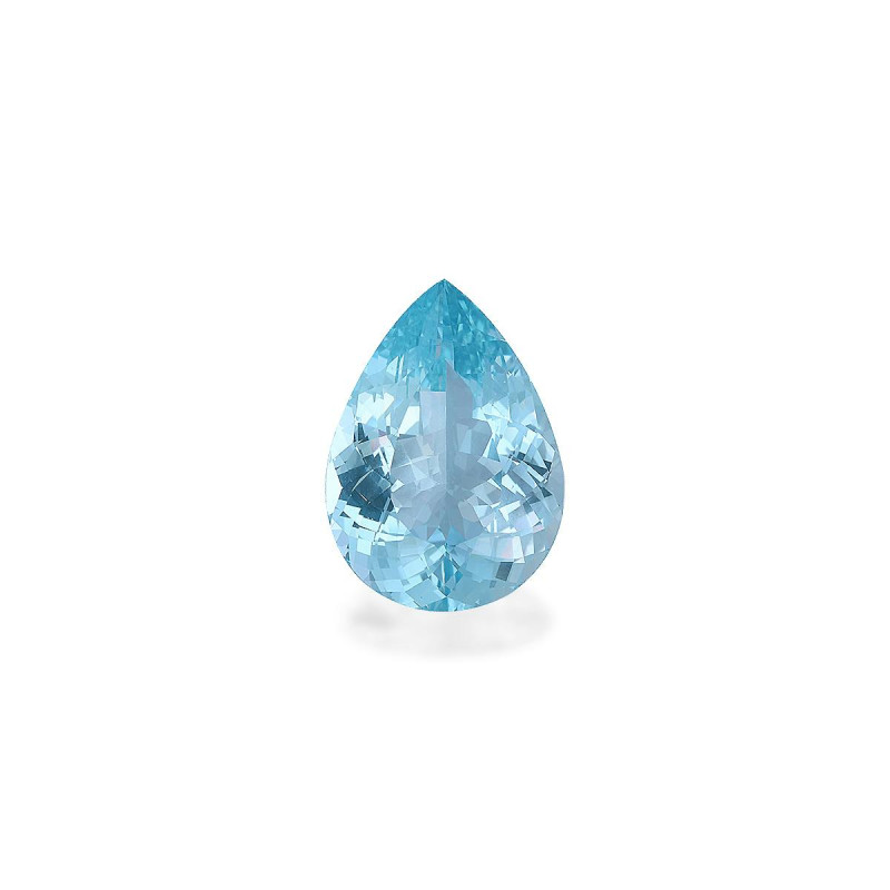 Pear-cut Aquamarine Blue 31.71 carats
