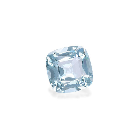 CUSHION-cut Aquamarine Baby Blue 5.67 carats