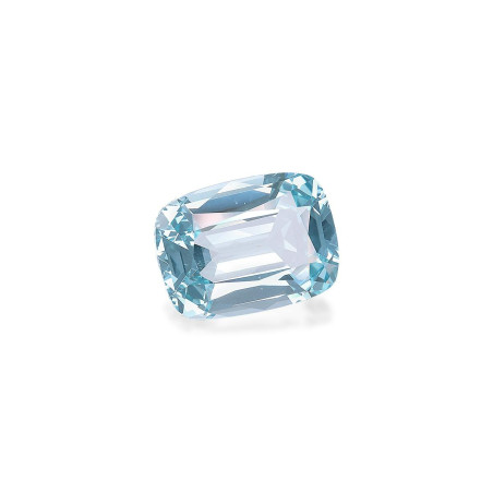 CUSHION-cut Aquamarine Baby Blue 8.23 carats