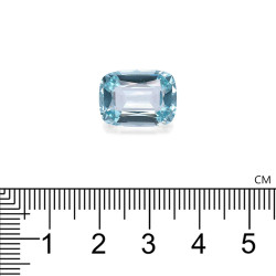 Kussen geslepen Baby Blauwe Aquamarijn van 8,23 karaat