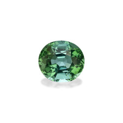 Gr&uuml;ner Turmalin lengte OVAL Seafoam Green 5.08 karaten