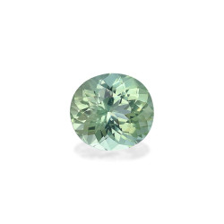 Ovale geslepen lichtgroene toermalijn van 5,20 karaat